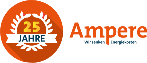 Logo 25 Jahre Ampere 950px